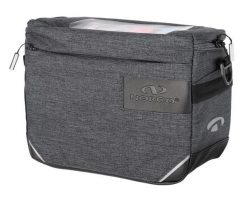 Torba na kierownicę Midford. Szare torby na ramię NORCO, z aplikacjami, z materiału, na ramię, bez dodatków. Za 369.90 zł.