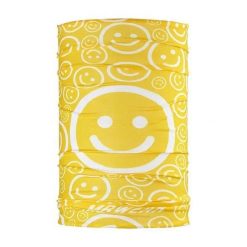 Wielofunkcyjny komin Mb Wear Smile. Żółte szaliki MB WEAR, bez wzorów, z elastanu. Za 126.50 zł.