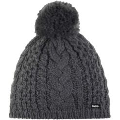 Czapka Eisbar Afra Pompon MÜ. Szare czapki zimowe Eisbar, bez wzorów. Za 125.00 zł.