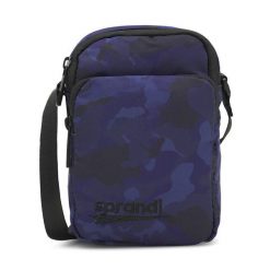 Saszetka Sprandi. Niebieskie saszetki i nerki Sprandi, bez wzorów. Za 69.99 zł.