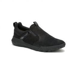 Buty do chodzenia męskie Caterpillar Hex Ready. Czarne buty sportowe casual CATerpillar, bez wzorów, z materiału, bez zapięcia. Za 494.00 zł.