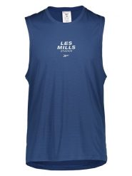 Reebok Top sportowy "Speed" w kolorze niebieskim rozmiar: XL. Niebieskie t-shirty sportowe Reebok, bez wzorów, z materiału, bez ramiączek, outdoorowe. Za 88.43 zł.