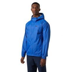 Kurtka trekkingowa męska Helly Hansen Loke. Niebieskie kurtki Helly Hansen, l, bez wzorów, z syntetyku, bez kaptura. Za 409.99 zł.