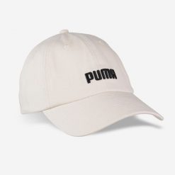 Czapka z daszkiem Puma. Brązowe czapki z daszkiem Decathlon, na wiosnę, bez wzorów, z bawełny. Za 49.99 zł.