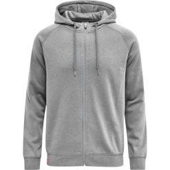 Bluza z kapturem i zamkiem błyskawicznym Hummel Red Classic. Szare bluzy Hummel, m, bez wzorów, z bawełny, z kapturem. Za 212.50 zł.