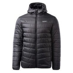 Kurtka Ocieplana Męska Pikowanie Naum. Niebieskie kurtki Hi-tec, m, bez wzorów, z puchu, bez kaptura. Za 283.99 zł.