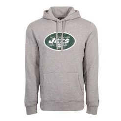 Bluza z kapturem New York Jets NFL. Szare bluzy New Era, m, bez wzorów, z kapturem. Za 294.50 zł.