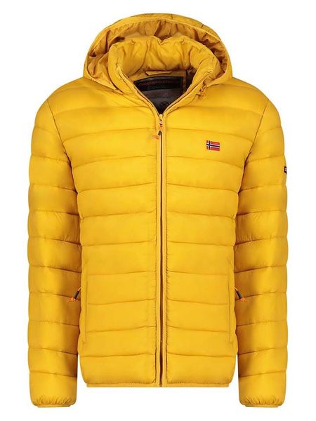 Geographical Norway Kurtka pikowana "Amigolor" w kolorze żółtym rozmiar: XXL. Żółte kurtki Geographical Norway, xxl, bez wzorów, bez kaptura. Za 161.73 zł.