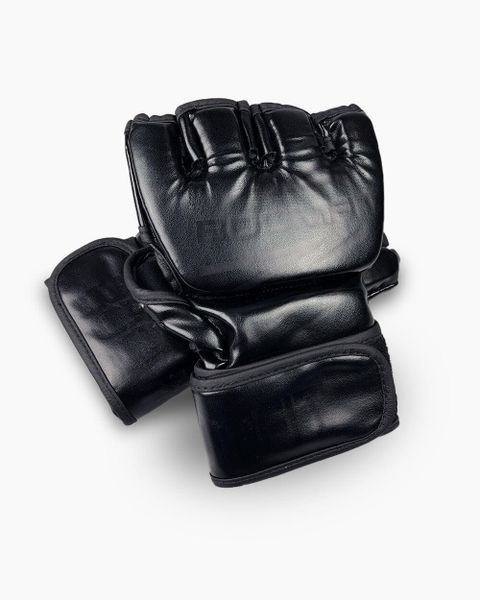 Rękawice MMA Black Edition (Para) - BOOMFIT. Czarne espadryle BOOMFIT, bez wzorów, bez obcasa, bez zapięcia. Za 106.50 zł.