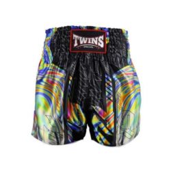 Spodenki treningowe Twins Special Aurora. Czarne krótkie spodenki sportowe TWINS, bez wzorów, sportowe. Za 249.00 zł.