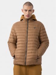 4F Kurtka przejściowa 4FAW23TDJAM239 Brązowy Regular Fit. Brązowe kurtki 4F, m, bez wzorów, z syntetyku, bez kaptura. Za 199.99 zł.