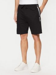 BOSS Szorty sportowe Authentic 50535837 Czarny Regular Fit. Czarne krótkie spodenki sportowe Boss, m, bez wzorów, z bawełny. Za 279.99 zł.