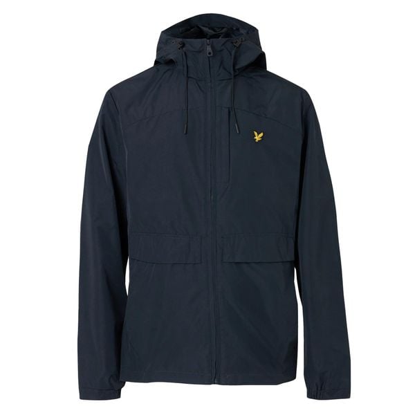 Kurtka z kapturem Lyle & Scott Lightweight. Niebieskie kurtki LYLE AND SCOTT, xl, bez wzorów, z materiału, z kapturem. Za 444.00 zł.