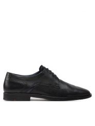 Lloyd Półbuty Lance 14-028-30 Czarny. Czarne eleganckie półbuty Lloyd, bez wzorów, ze skóry, bez obcasa, bez zapięcia. Za 489.99 zł.