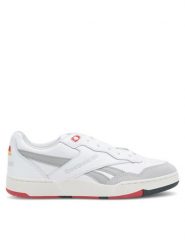 Reebok Sneakersy BB 4000 II HQ3582-M Biały. Białe buty sportowe casual Reebok, bez wzorów, ze skóry, bez zapięcia. Za 239.99 zł.