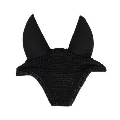 Czapka z muchą dla koni Kentucky Horsewear Wellington. Czarne krawaty i muchy KENTUCKY HORSEWEAR, bez wzorów, z materiału. Za 357.50 zł.