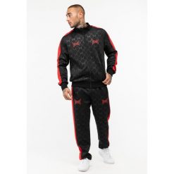 Dres o regularnym kroju Tapout Punkass. Czarne komplety dresowe TAPOUT, s, z aplikacjami, z dresówki, bez ramiączek. W wyprzedaży za 393.00 zł.