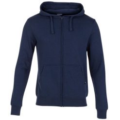 Bluza sportowa męska Joma Jungle. Niebieskie bluzy z kapturem Joma, m, bez wzorów, z kapturem. Za 89.99 zł.