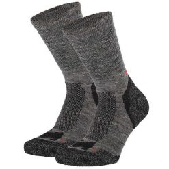Skarpety turystyczne dla dorosłych Xtreme Wełna Merino 2-pak. Czarne skarpety XTREME SOCKSWEAR, bez wzorów, z wełny. Za 134.50 zł.