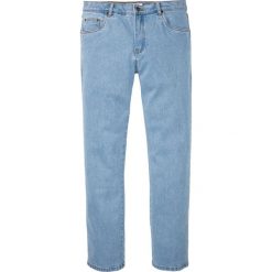 Dżinsy ze stretchem Classic Fit Straigt. Niebieskie jeansy bonprix, m, z podwyższonym stanem. Za 124.99 zł.