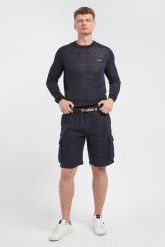 Bermudy męskie lniane AERONAUTICA. Szorty Aeronautica Militare, m, bez wzorów. Za 779.00 zł.