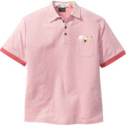 Shirt polo Regular Fit bonprix koralowy melanż. Koszulki polo marki bonprix, melanż, polo. Za 32.99 zł.