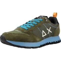 Buty SUN68 SCPZ46104 Zielony. Zielone buty turystyczne SUN68, bez wzorów, ze skóry, bez zapięcia, na fitness i siłownię. Za 468.99 zł.