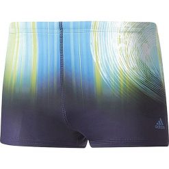 Kąpielówki w kolorze niebiesko-żółtym. Kąpielówki adidas Swim. W wyprzedaży za 85.95 zł.
