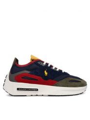 Polo Ralph Lauren Sneakersy Boerum 809P17878001 Granatowy. Niebieskie buty sportowe casual Polo Ralph Lauren, bez wzorów, ze skóry, bez zapięcia. Za 729.99 zł.