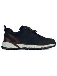 Geox Sneakersy "Sterrato B Abx" w kolorze granatowym rozmiar: 43. Niebieskie buty treningowe Geox, bez wzorów, z materiału. Za 374.45 zł.