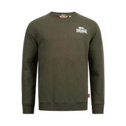 Bluza z okrągłym dekoltem Lonsdale Longridge. Białe bluzy Lonsdale, m, bez wzorów, bez kaptura. Za 213.50 zł.