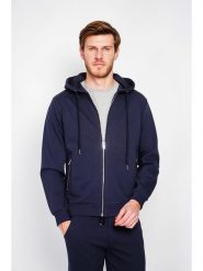 William de Faye Bluza w kolorze granatowym rozmiar: 50. Niebieskie bluzy William de Faye, bez wzorów, bez kaptura. Za 178.37 zł.