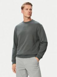 BOSS Bluza We Smallcrew 50514541 Khaki Regular Fit. Brązowe bluzy Boss, m, bez wzorów, z bawełny, bez kaptura. Za 549.99 zł.