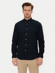 Tommy Hilfiger Koszula Core Flex MW0MW39988 Granatowy Regular Fit. Niebieskie koszule Tommy Hilfiger, m, bez wzorów, z bawełny, bez kołnierzyka, bez ramiączek. Za 239.99 zł.