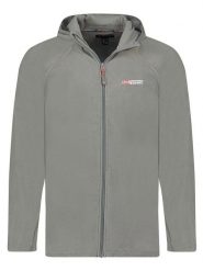 Geographical Norway Kurtka polarowa "Tugood" w kolorze szarym rozmiar: 3XL. Szare kurtki Geographical Norway, xl, bez wzorów, z materiału, bez kaptura. Za 87.81 zł.