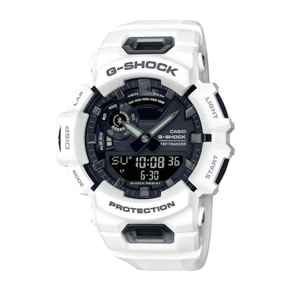 Zegarek męski Casio GBA-900-7AER, Quartz, 46mm, 20ATM. Białe zegarki Casio. Za 611.00 zł.