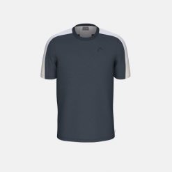 PLAY TECH Męska Koszulka Polo. Niebieskie koszulki polo Head, m, bez wzorów, bez kołnierzyka, bez ramiączek. Za 280.00 zł.