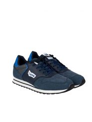 Gas Sneakersy "Alba NBX" | GAM223603 | Alba NBX | Mężczyzna | Granatowy. Niebieskie buty sportowe casual Gas, bez wzorów, ze skóry ekologicznej, bez zapięcia. W wyprzedaży za 199.00 zł.