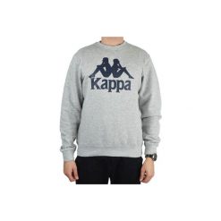 Kappa Sertum RN Sweatshirt, męska bluza. Szare bluzy Kappa, m, bez wzorów, z bawełny, bez kaptura. Za 79.99 zł.