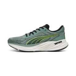 Buty do biegania Puma Magnify Nitro 2. Zielone buty do biegania Puma, bez wzorów, bez zapięcia, do biegania. W wyprzedaży za 447.50 zł.