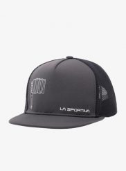 Czapka z daszkiem La Sportiva Citizen of the Mountain Hat. Czarne czapki z daszkiem La Sportiva, bez wzorów, z materiału. Za 131.99 zł.