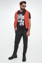T-shirt męski Dismas-2 JOOP! JEANS. T-shirty JOOP! Jeans, m, bez wzorów, z jeansu, bez kołnierzyka, bez ramiączek. W wyprzedaży za 161.85 zł.