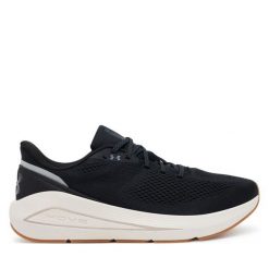 Buty do biegania Under Armour. Czarne buty do biegania Under Armour, bez wzorów, bez zapięcia, do biegania. Za 359.99 zł.