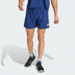 Szorty Own The Run. Niebieskie szorty Adidas, xs, bez wzorów, z materiału, sportowe. Za 179.00 zł.
