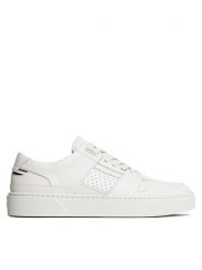 Boss Sneakersy Gary Tenn 50512161 Biały. Białe buty sportowe casual Boss, bez wzorów, z materiału, bez zapięcia. Za 1,699.00 zł.