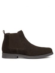 Geox Sztyblety Uomo Claudio U2658A 00022 C6024 Brązowy. Brązowe botki sznurowane Geox, bez wzorów, z materiału, bez obcasa, bez zapięcia. Za 469.99 zł.