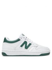 New Balance Sneakersy BB480LNG Biały. Białe buty sportowe casual New Balance, bez wzorów, ze skóry, bez zapięcia. Za 339.99 zł.