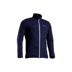 Kurtka tenis TJA500 TH. Czarne kurtki ARTENGO, m, bez wzorów, z bawełny, bez kaptura. Za 89.99 zł.