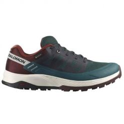 Buty trekkingowe męskie Salomon Outrise Gtx Gore-tex. Buty trekkingowe Salomon, bez wzorów, z gore-texu, bez zapięcia. Za 627.00 zł.