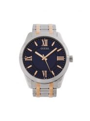 Guess Zegarek Elliot GW0893G2 Srebrny. Szare, analogowe zegarki Guess, srebrne. Za 699.99 zł.